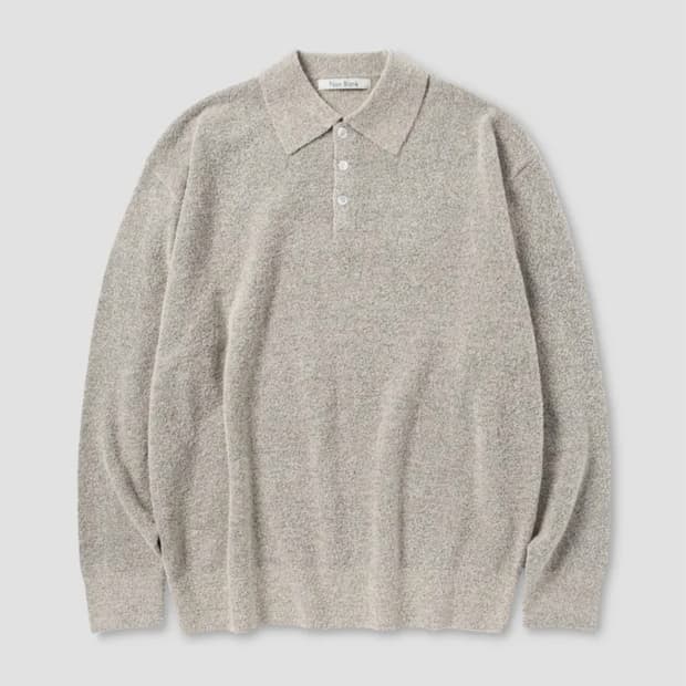 넌블랭크 폴로 칼라 니트