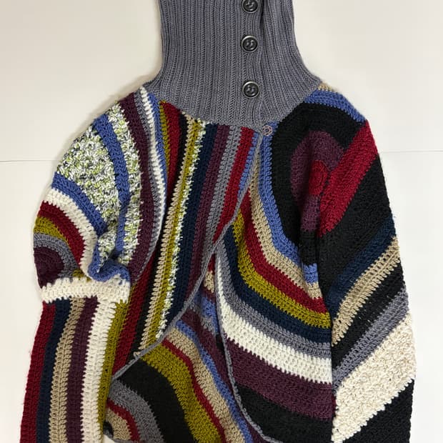 Desigual 데시구알 터틀넥 가디건