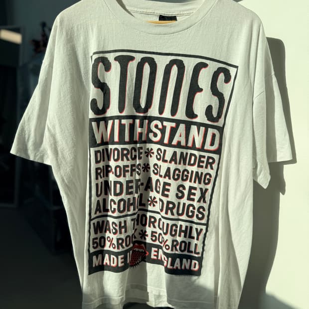 (XXL) 90s Rolling Stones Band tee