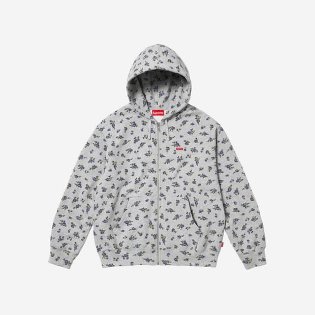 (구해요) 슈프림 스몰박스 집업 후드 스웨트셔츠 플라워 구합니다