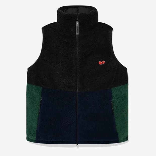 키르시 체리 리버서블 패딩 베스트