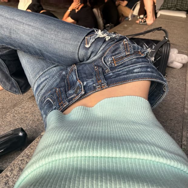 빈티지 청바지