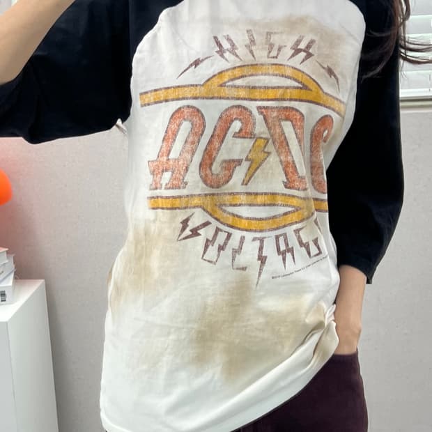  (WOMEN)ACDC 커스텀 긴팔-M1838