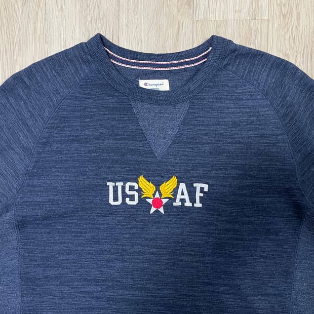 100~105) 챔피온 미군 공군 리버스위브 맨투맨(RRL&LVC&폴로)