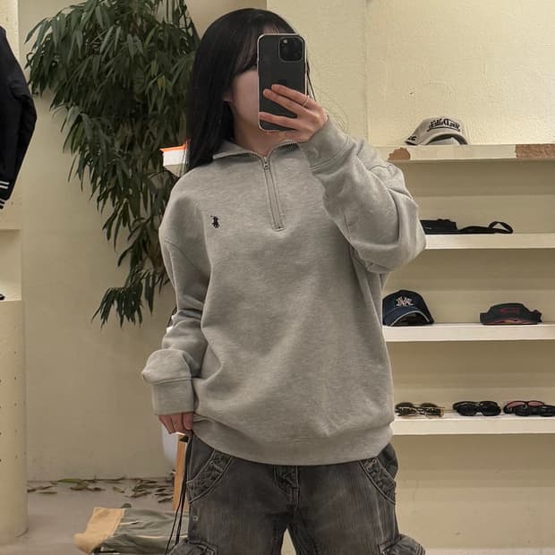 폴로 랄프로렌 포니 반집업 맨투맨 U247