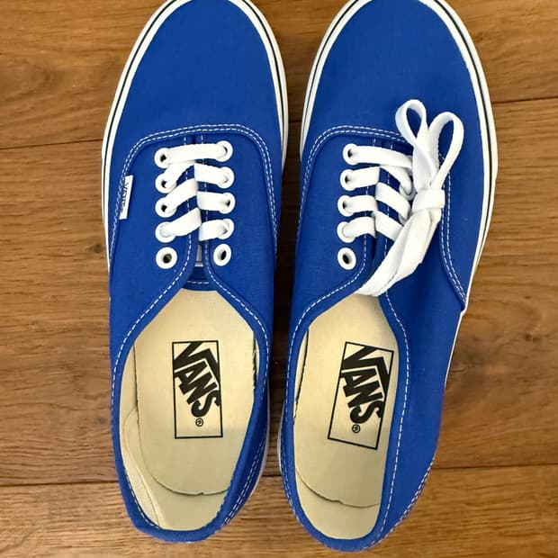 새상품) 반스 어센틱 블루 250cm