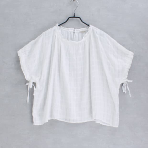 Samansa Mos2 _ cotton / linen top
