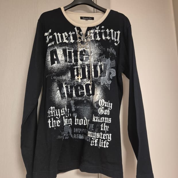 Eilet Corset Cross Charm Detail Punk Lon