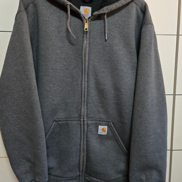 칼하트 써멀 차콜 후드집업(M)