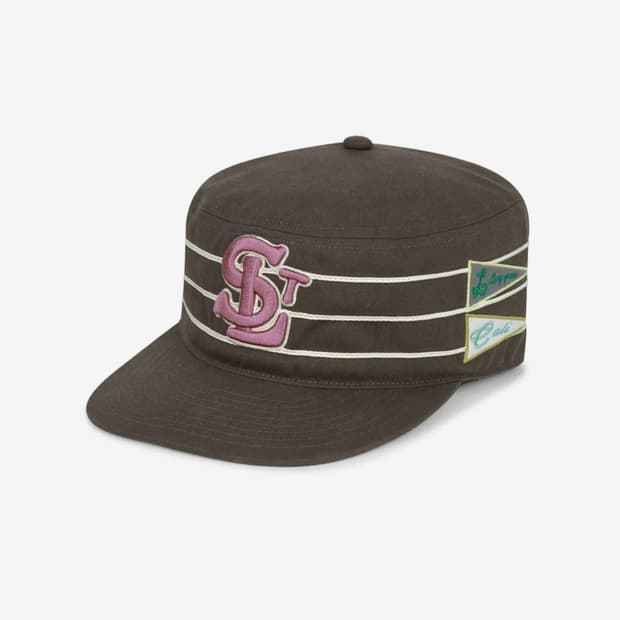 썬러브 SLT Pillbox Cap Brown 캡 브라운