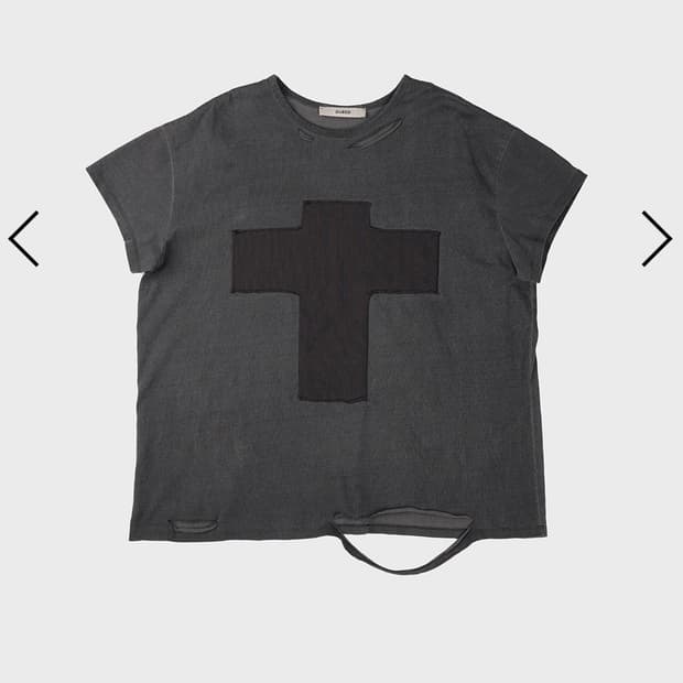 데어드 PATIENT DAMAGED T-SHIRT