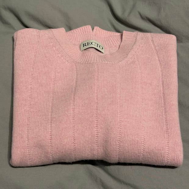 렉토 러블리 라운드넥 니트 M