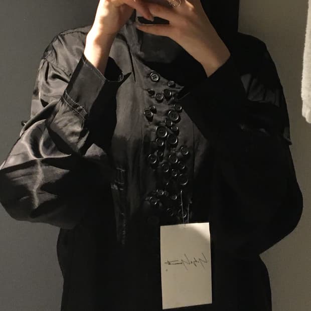 요지야마모토 버튼 셔츠