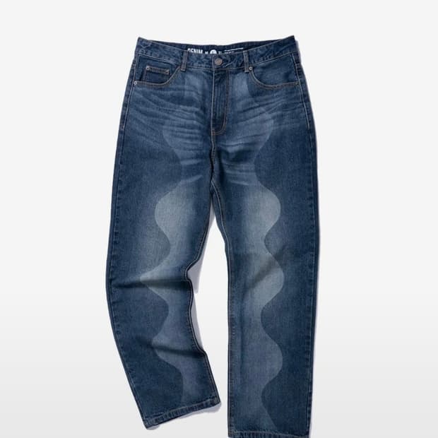 (피로 착용)엑스트라오디너리 레이저 커브 팬츠