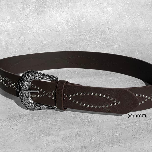 [Unisex] 웨스턴 터키석 벨트