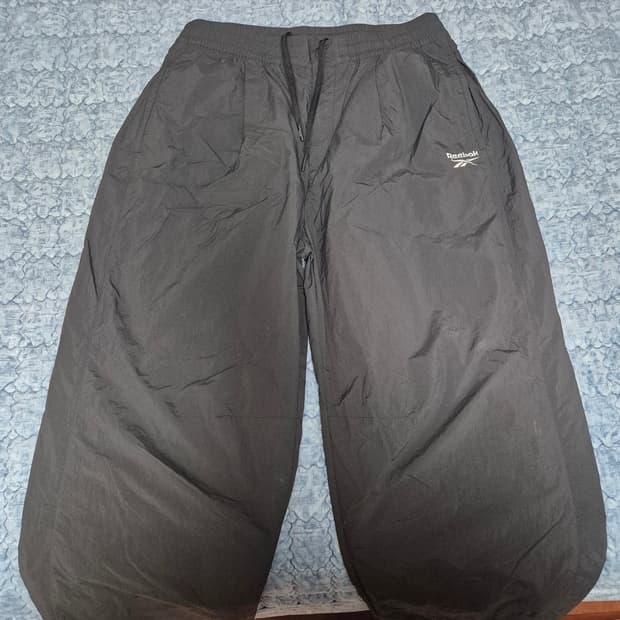 리복 와이드 파라슈트 팬츠