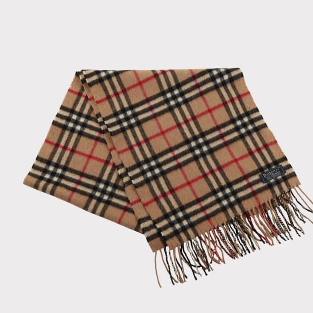 버버리 캐시미어 100% 머플러