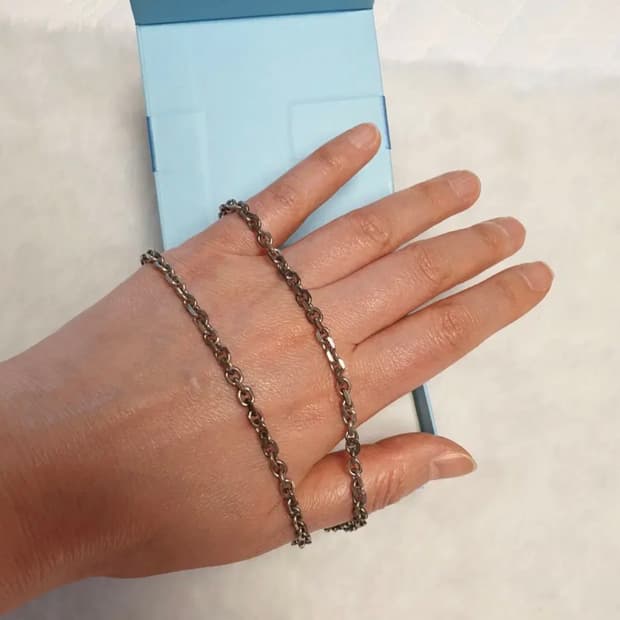 925 실버 체인 목걸이 20g