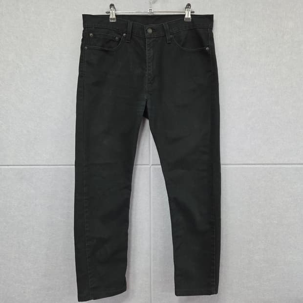LEVI'S 리바이스 510 스키니 블랙 데님 팬츠
