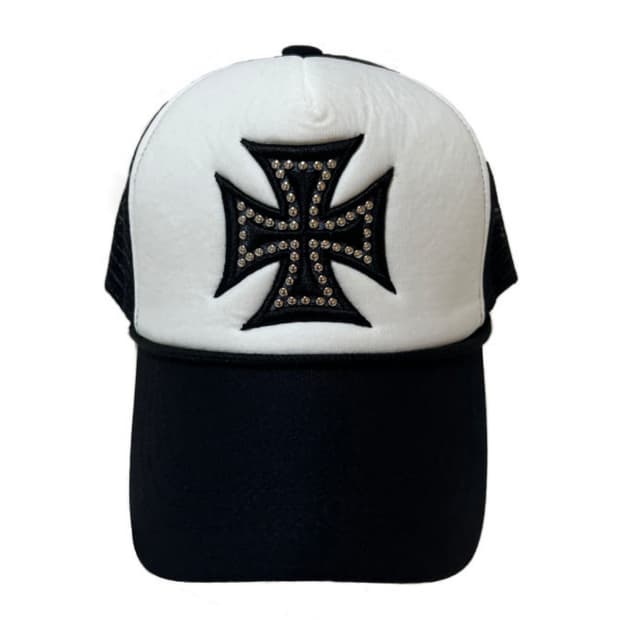 배드하우스 스터드 크로스 매쉬 캡 볼캡