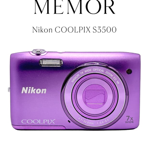 아이돌픽🩷 Nikon COOLPIX S3500 니콘 쿨픽스 디카