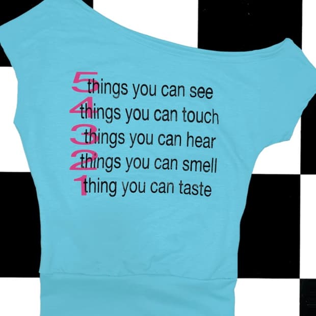 오마이티 54321 오프숄더 티 새상품