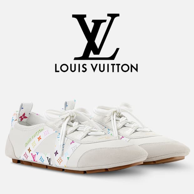 235) 루이비통 x 무라카미 타카시 LV 스니커리나 화이트