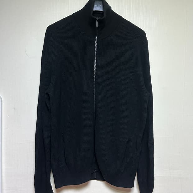 마시모두띠 풀집업 니트 가디건 L/블랙