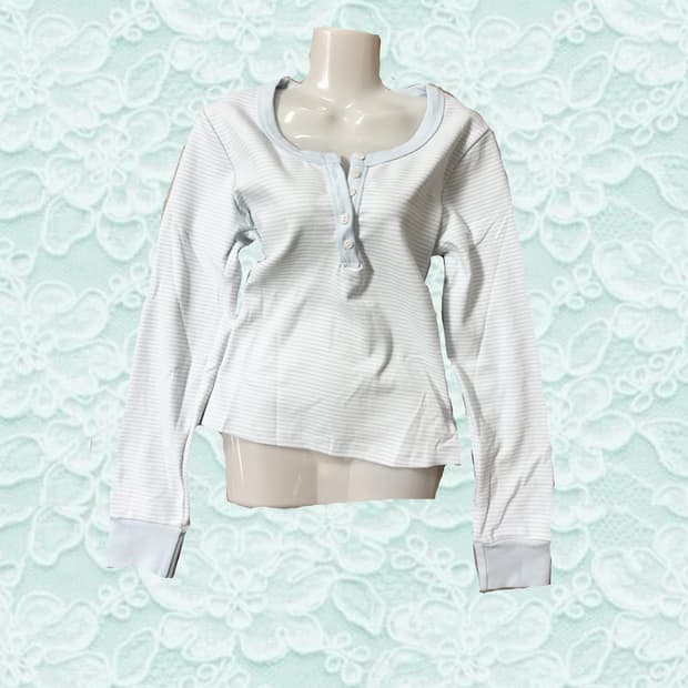 베이비스카이블루 롱슬리브