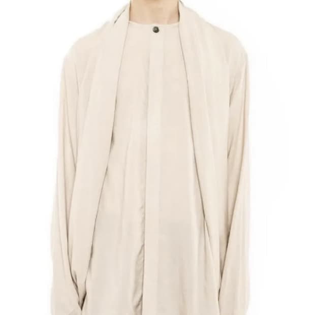 Jiyong Kim 22aw Draped Shirt