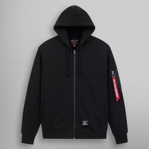 알파인더스트리 유틸리티 포켓 풀 집업 m사이즈