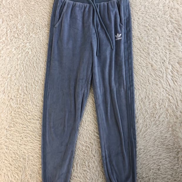 아디다스 벨루어 조거 팬츠/#463