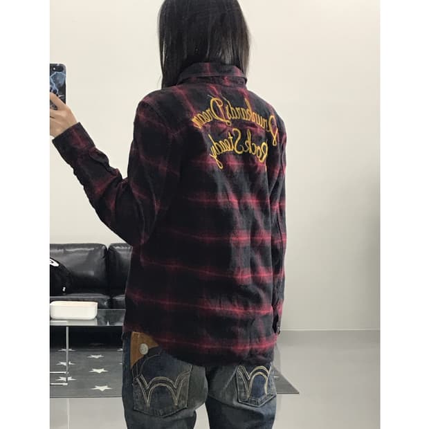 Wackomaria Y2k Checked Shirts