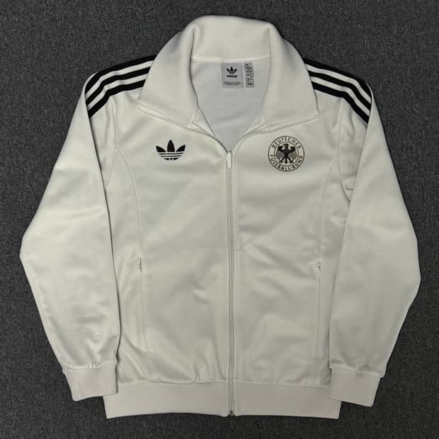 아디다스 독일 베켄바우어 트랙 탑 오프 화이트