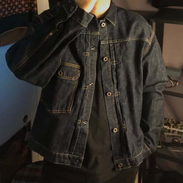 캐피탈 14oz 1st 데님자켓