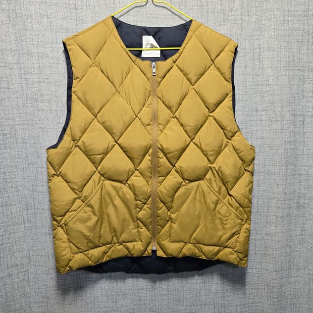 스튜디오톰보이 여성 덕다운 경량 조끼패딩 