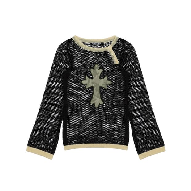 러즈이즈트루 SM CROSS MESH KNIT