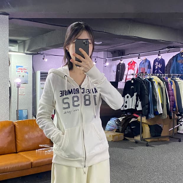 아베크롬비 빅로고 1892 후드집업 B3316