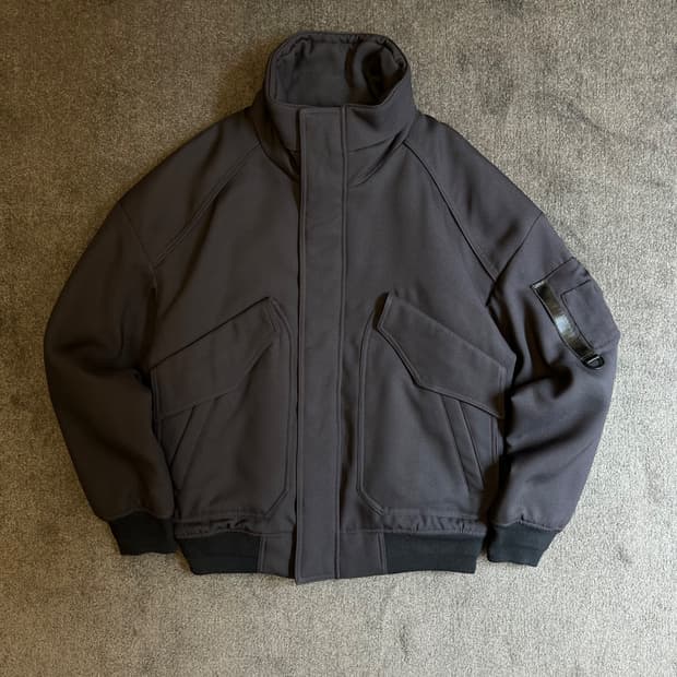 티아이포맨(T.I FOR MEN) 오버 실루엣 블루종 점퍼