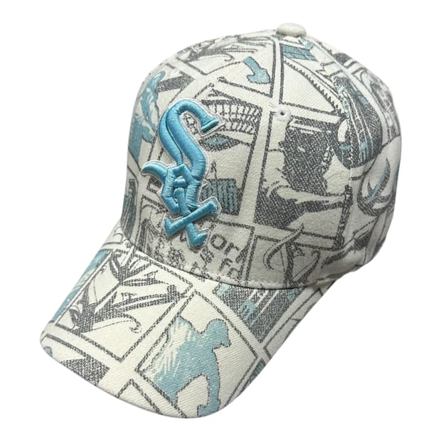 ✨ (바배) MLB 뉴욕 양키즈 야구 패턴 볼캡 모자 희귀매물