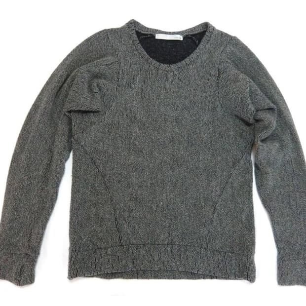 Civilized 울 니트 핑거홀 컷소우