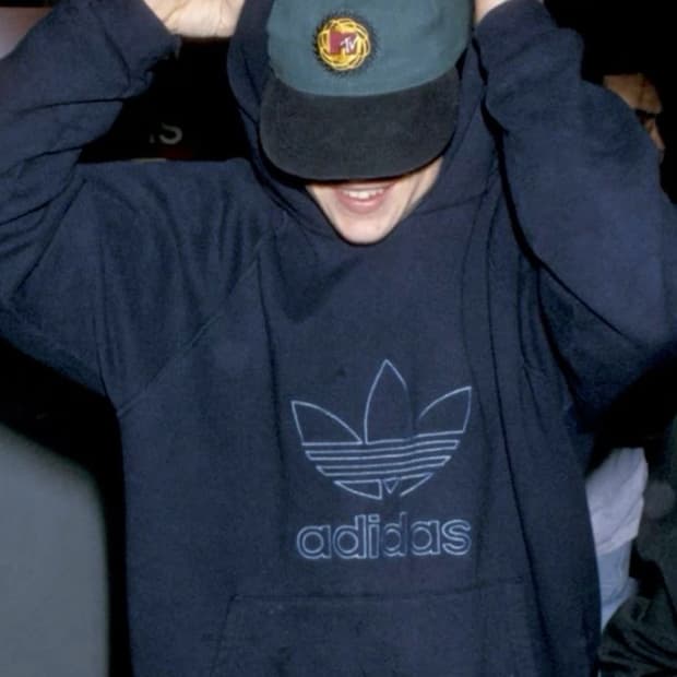 1990s Adidas Big Trefoil Green Hoodie