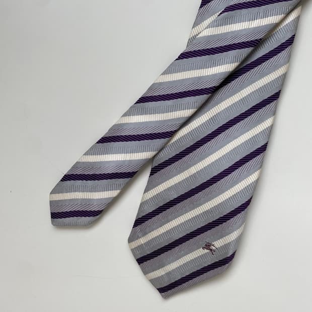 버버리 심플로고 정품 명품 넥타이 (Burberrys) 7.7cm