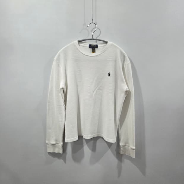 폴로랄프로렌 와플 롱슬리브 L(14/16)