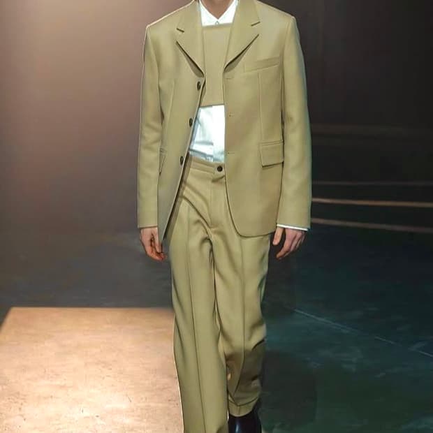 (48) Solid Homme 솔리드옴므 21fw 런웨이 블레이저