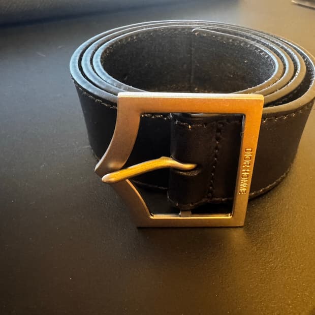 dior homme 05ss d point belt