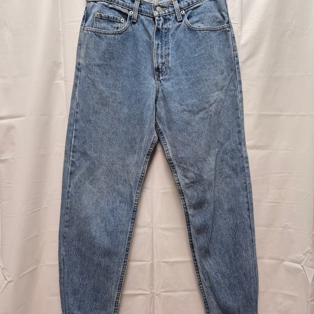 폴로 진 배기핏 데님팬츠 