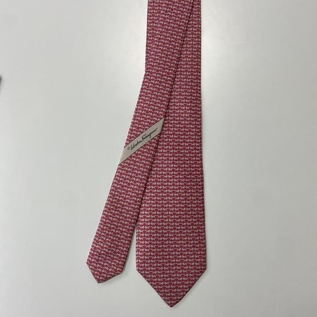 최상급 페레가모(Ferragamo) 명품 정품 넥타이