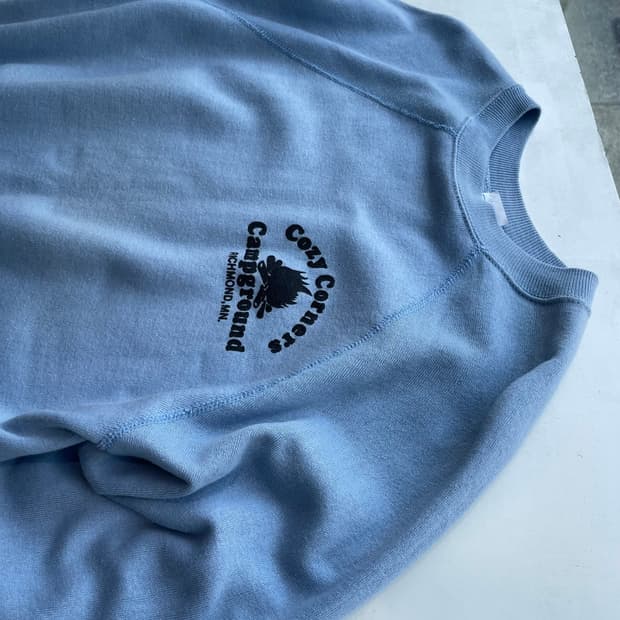 80‘s USA “Camp Ground 🔥” sweatshirt L
