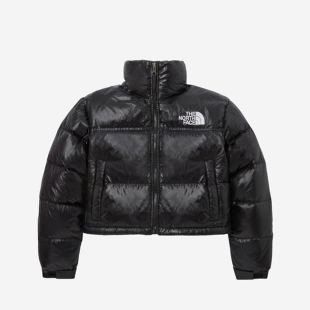 노스페이스 화이트라벨 눕시 숏패딩 s